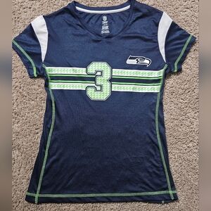 NFL Kids Navy and Green Seattle Seahawks Jersey
